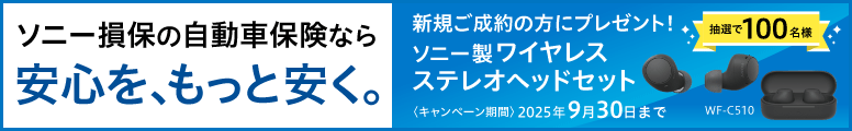 ソニー損保の自動車保険