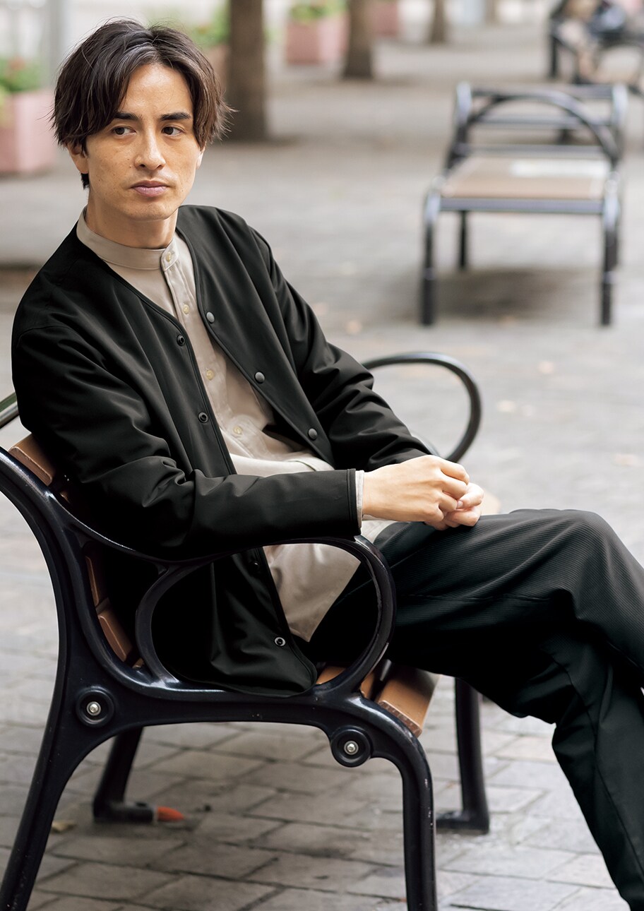 気軽に羽織れてふんわり温かい、中綿ライトジャケット