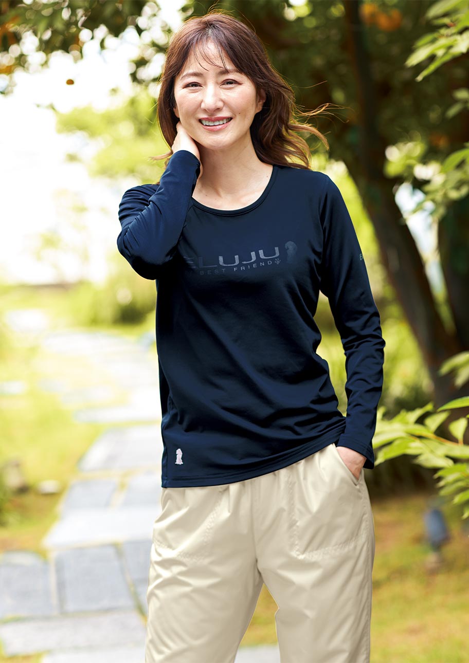裏起毛Tシャツはあたたかくスポーツ時にも使える
