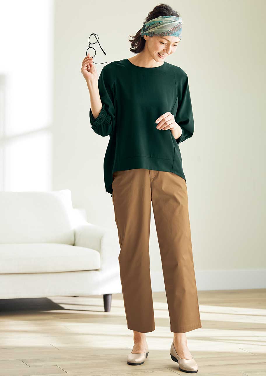 品よく映える 50代 60代の秋コーデ ファッション 21年 セシール Cecile 品よく映える 50代 60代の秋コーデ ファッション 21年 セシール Cecile