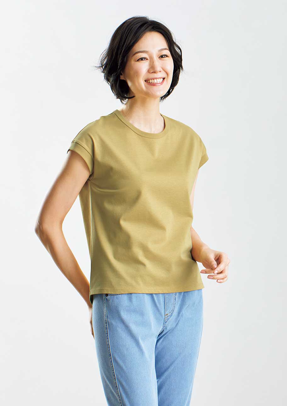 品よく映える 50代 60代の夏コーデ ファッション 21年 セシール Cecile 品よく映える 50代 60代の夏コーデ ファッション 21年 セシール Cecile