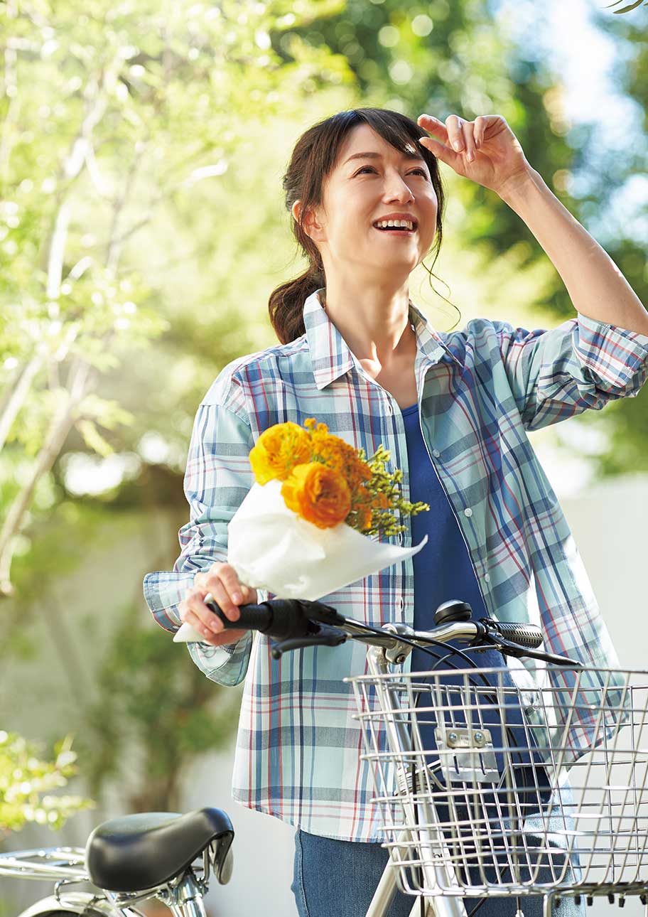 暖かくなったら着心地の良いシャツスタイル