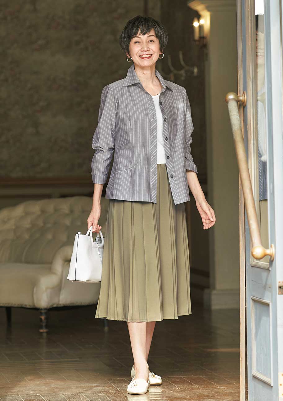 (2ページ目)50代・60代 春ファッション・春服コーデ(2021年) セシール(cecile)
