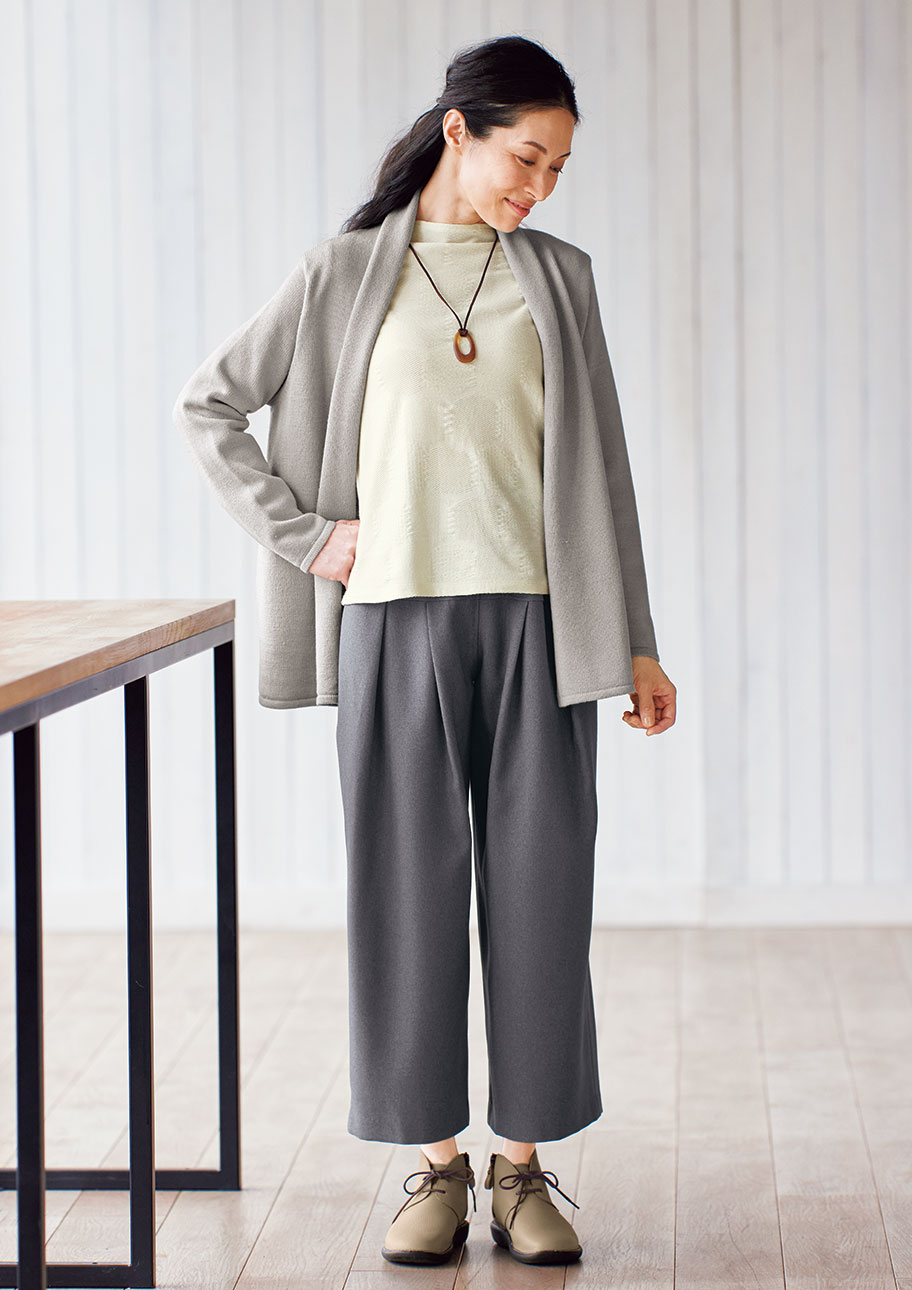 50代 60代22春ファッション 春服コーデ セシール Cecile